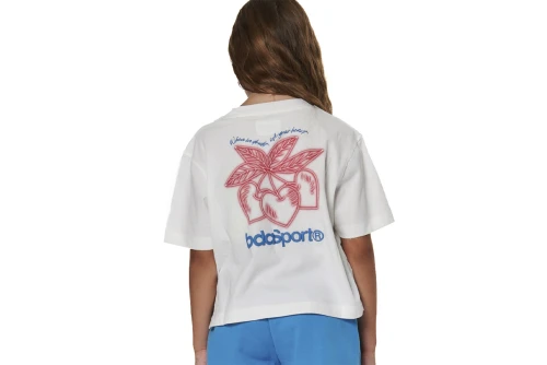 Body Action Graphic T-Shirt (052603 WHITE ALYSSUM-05A)