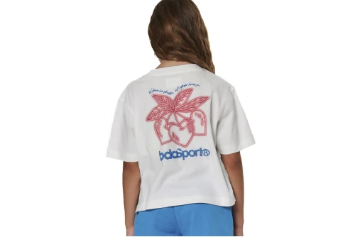 Body Action Graphic T-Shirt (052603 WHITE ALYSSUM-05A)