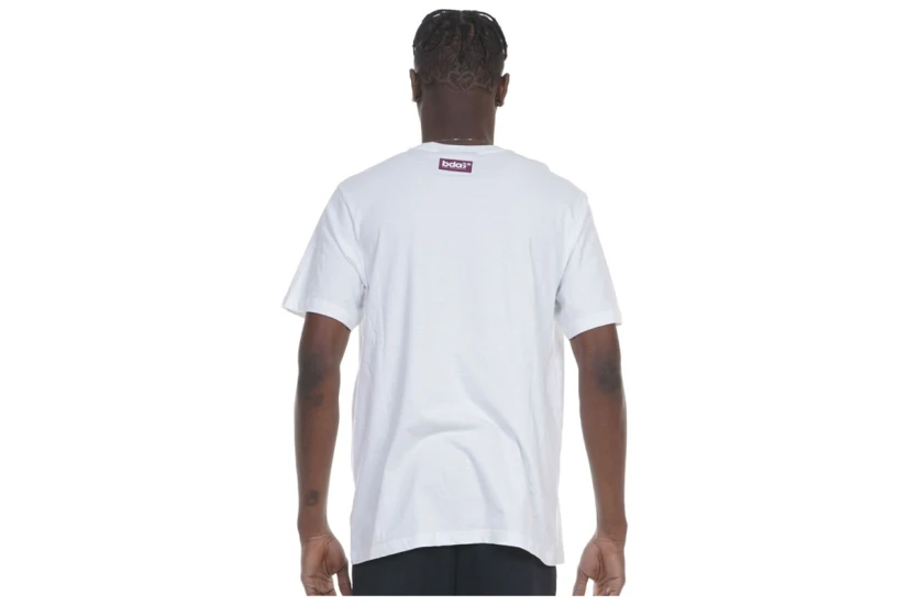 Body Action Performance Ανδρικό Κοντομάνικο T-Shirt Λευκό