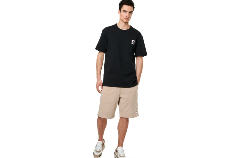 Body Action Ανδρικό Κοντομάνικο T-Shirt Μαύρο