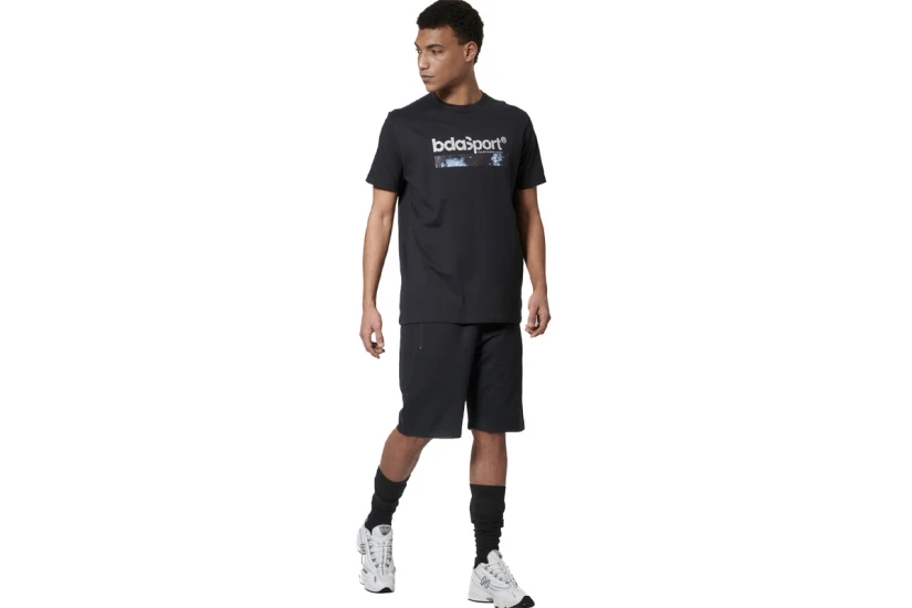 Body Action Logo Ανδρικό Κοντομάνικο T-Shirt Μαύρο