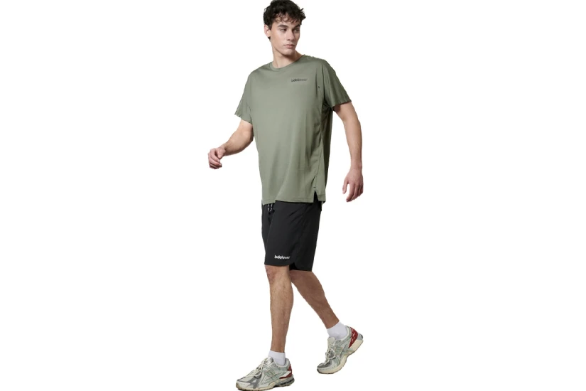 Body Action Workout Ανδρικό Κοντομάνικο T-Shirt Χακί