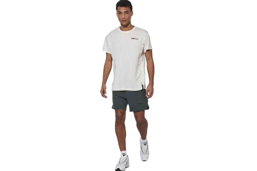 Body Action Workout Ανδρικό Κοντομάνικο T-Shirt Εκρού