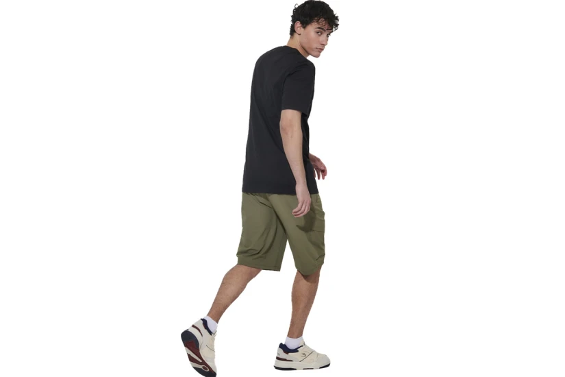 Body Action Regular Fit Mercerised Ανδρικό Κοντομάνικο T-Shirt Μαύρο