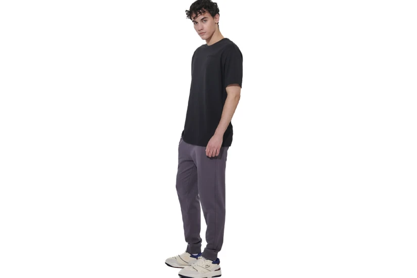 Body Action Regular Fit Pique Ανδρικό Κοντομάνικο T-Shirt Μαύρο