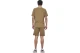 Body Action Regular Fit Pique Ανδρικό Κοντομάνικο T-Shirt Λαδί