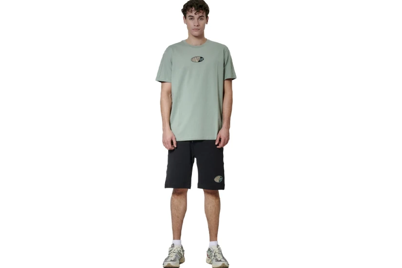 Body Action Graphic Ανδρικό Κοντομάνικο T-Shirt Φυστικί