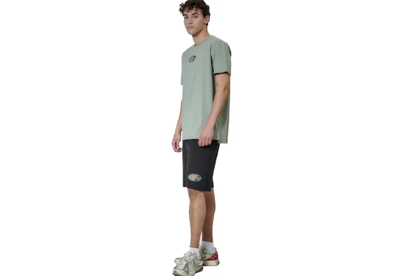 Body Action Graphic Ανδρικό Κοντομάνικο T-Shirt Φυστικί