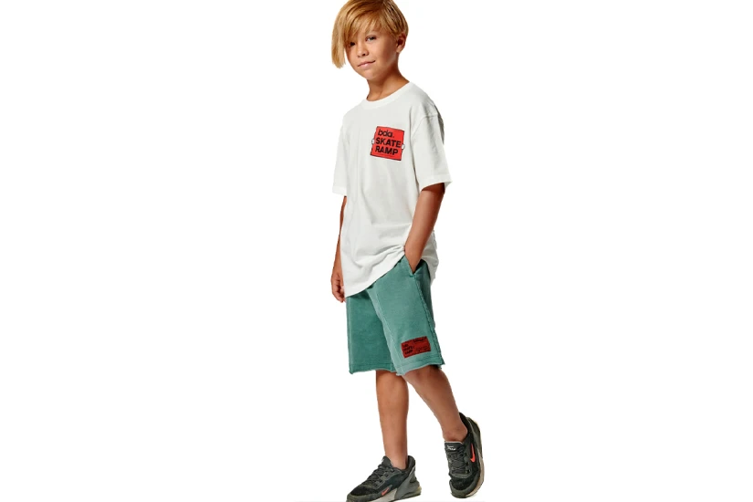 Body Action Παιδικό Κοντομάνικο T-Shirt Λευκό