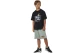 Body Action Heavy Jersey Graphic Παιδικό Κοντομάνικο T-Shirt Μαύρο