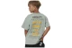 Body Action Heavy Jersey Graphic Παιδικό Κοντομάνικο T-Shirt Φυστικί