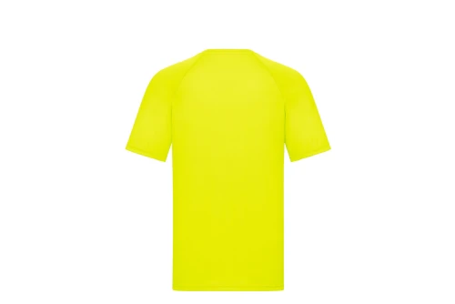 Fruit Of The Loom Mens Ss Performance Tee (061390 NEON YELLOW)