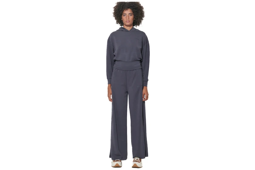 Body Action Crop Modal Hoodie Γυναικείο (061622 EBONY BLUE-04E)