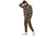 Body Action Printed Μπλούζα Sherpa Με Φερμουάρ Ανδρική (063613 WINTER LEAVES CAMO-17)