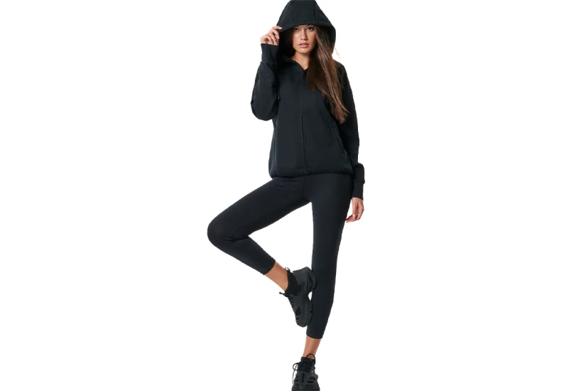 Body Action Sportstyle Tech Fleece Γυναικεία Ζακέτα Με Κουκούλα