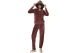 Body Action Velour Hoodie Ζακέτα Βελουτέ Γυναικεία (071622 BURGUNDY BROWN-06)