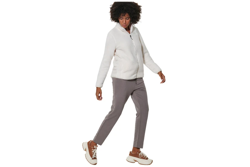 Body Action Fluffy Ζακέτα Fleece Γυναικεία (071624 ARCTIC WOLF ECRU-05A)