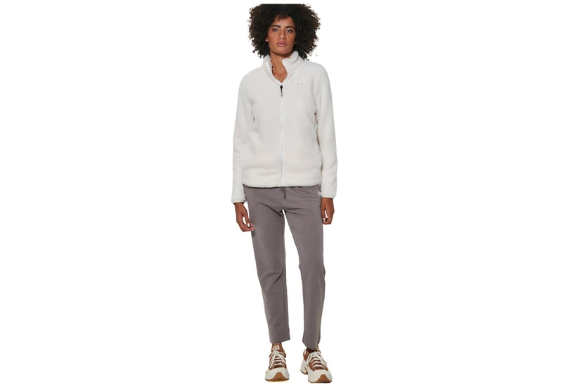 Body Action Fluffy Ζακέτα Fleece Γυναικεία (071624 ARCTIC WOLF ECRU-05A)