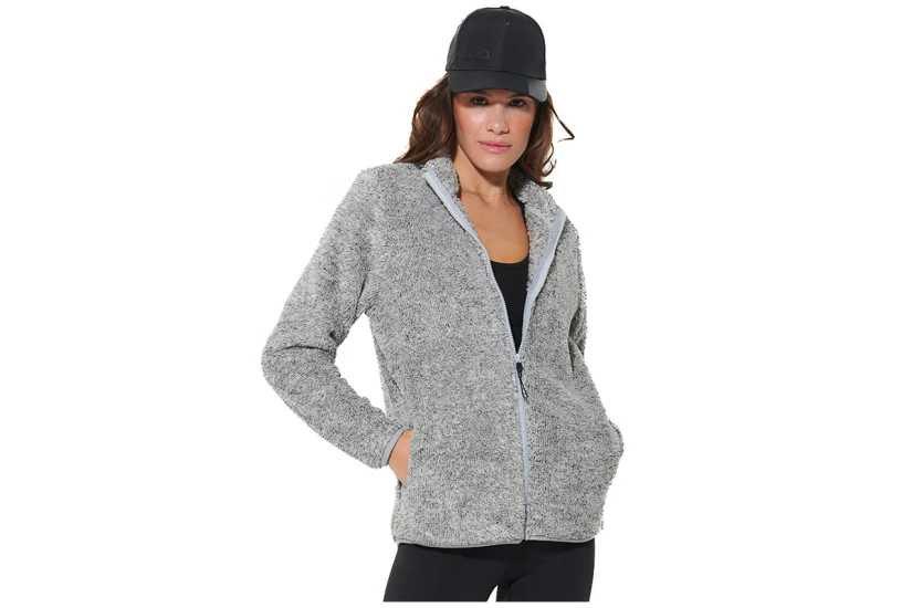 Body Action Fluffy Ζακέτα Fleece Γυναικεία (071624 HEATHER GREY-03A)