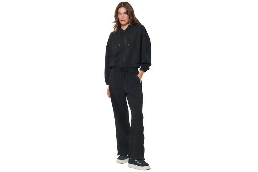 Body Action Womens Modial Crop Jacket (071632 BLACK-01)
