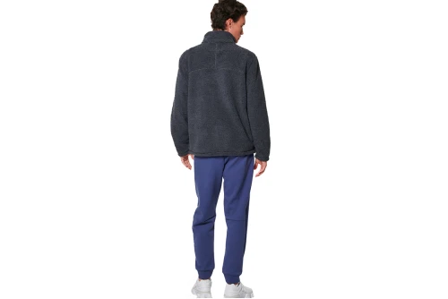 Body Action Bonded Ζακέτα Sherpa Ανδρική (073533 SKY GREY-03B)