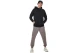 Body Action Fleece Ζακέτα Βαμβακερή Ανδρική (073620 BLACK-01)