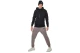 Body Action Fleece Ζακέτα Βαμβακερή Ανδρική (073620 BLACK-01)