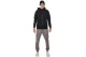 Body Action Fleece Ζακέτα Βαμβακερή Ανδρική (073620 BLACK-01)