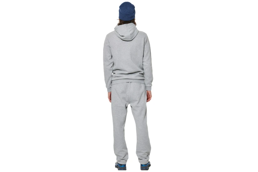 Body Action Fleece Ζακέτα Βαμβακερή Ανδρική (073620 LIGHT MELANGE GREY-03C)