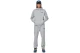 Body Action Fleece Ζακέτα Βαμβακερή Ανδρική (073620 LIGHT MELANGE GREY-03C)