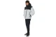 Body Action Two-Tone Μπουφάν Puffer Ανδρικό (073621 WHITE-BLACK-02)