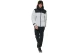 Body Action Two-Tone Μπουφάν Puffer Ανδρικό (073621 WHITE-BLACK-02)