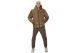 Body Action Hooded Μπουφάν Puffer Ανδρικό (073622 CROCODILE GREEN-07F)