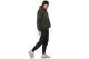 Body Action Hooded Μπουφάν Bomber Ανδρικό (073623 KHAKI GREEN-07E)