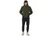 Body Action Hooded Μπουφάν Bomber Ανδρικό (073623 KHAKI GREEN-07E)