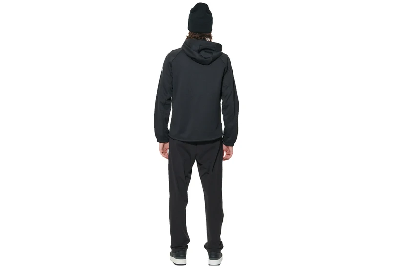 Body Action Softshell Ανδρικό Μπουφάν με Κουκούλα Μαύρο