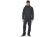 Body Action Softshell Ανδρικό Μπουφάν με Κουκούλα Μαύρο