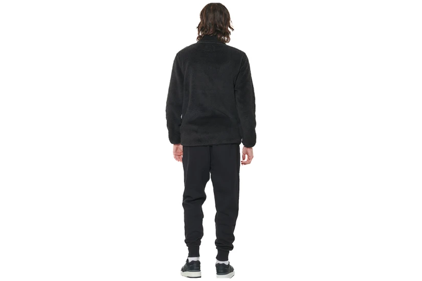 Body Action Fluffy Ζακέτα Sherpa Ανδρική (073630 BLACK-01)