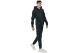 Body Action Through Fleece Ανδρική Βαμβακερή Ζακέτα με Κουκούλα Μαύρη