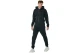 Body Action Through Fleece Ανδρική Βαμβακερή Ζακέτα με Κουκούλα Μαύρη