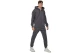 Body Action Through Fleece Ανδρική Βαμβακερή Ζακέτα με Κουκούλα Γκρι Σκούρο