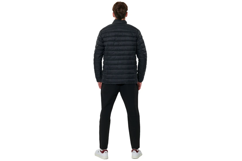 Body Action Packable Quilted Μπουφάν Puffer Ανδρικό (073634 BLACK-01)