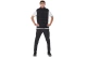 Body Action Packable Quilted Μπουφάν Αμάνικο Ανδρικό (073635 BLACK-01)