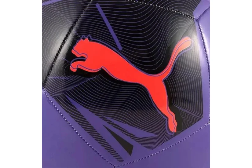 Puma Big Cat Μπάλα Ποδοσφαίρου Μωβ, Μαύρη, Κοραλλί