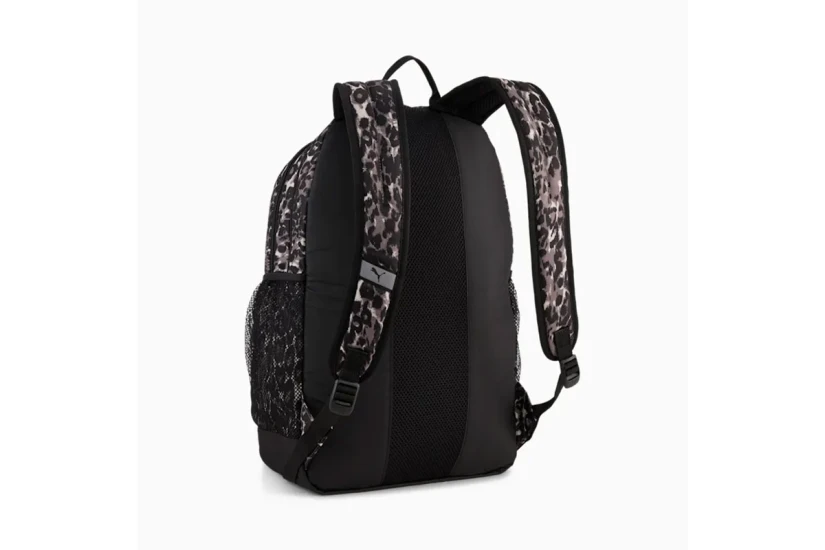 Puma Academy All-Over Print Backpack Μαύρο, Καφέ, Εκρού 29L