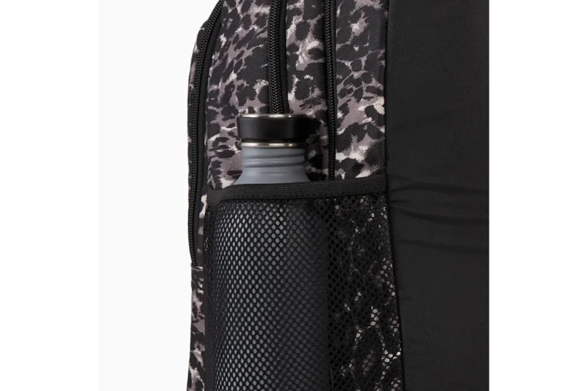 Puma Academy All-Over Print Backpack Μαύρο, Καφέ, Εκρού 29L