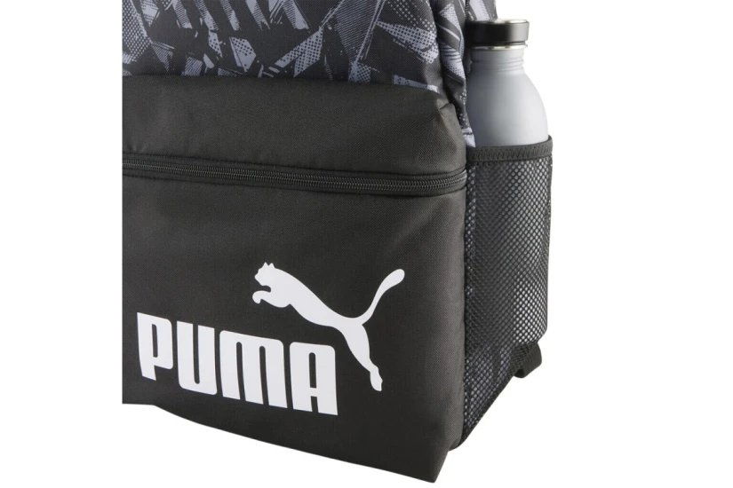 Puma Phase AOP Backpack Καφέ, Μαύρο, Χρυσό 22L