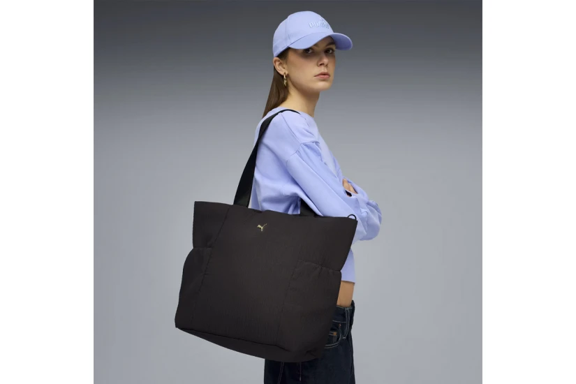 Puma Up Γυναικεία Τσάντα Tote Μαύρη 19L