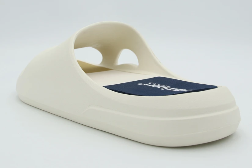 Body Action Summer Slides Unisex Παντόφλες Εκρού, Μπεζ, Μπλε Σκούρο
