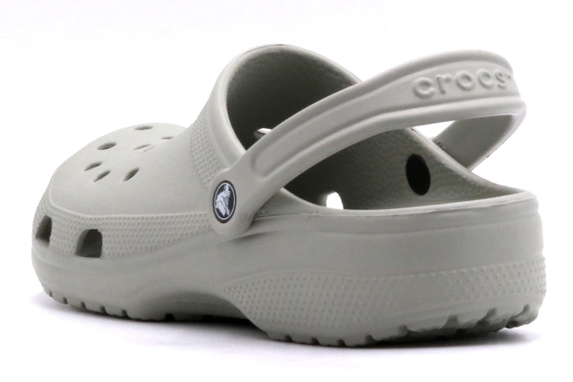 Crocs Classic Ανδρικά Σαμπό Γκρι